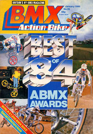 BMX Action Bike January 1985 Cover