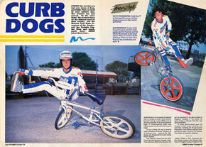 BMX Action Bike October 1984 Page 48-49