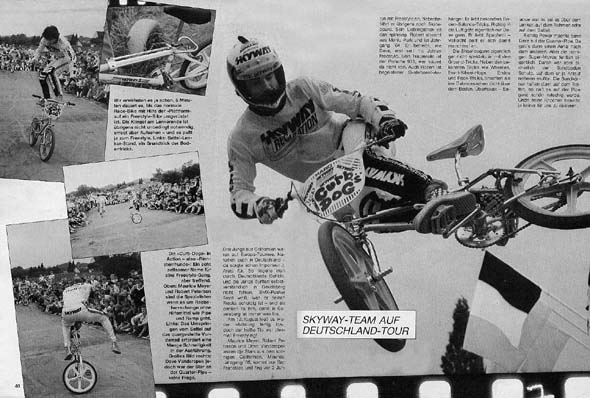 BMX Speed October 1984 Page 40-41