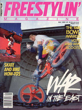 Freestylin' May 1986 Cover