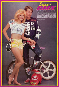 Super BMX August 1985 centerfold